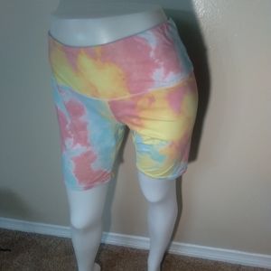 Tye Dye Spandex shorts